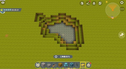 迷你世界鱼池怎么做
