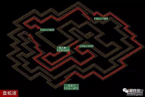 传奇世界五蛇殿怎么走[图2]