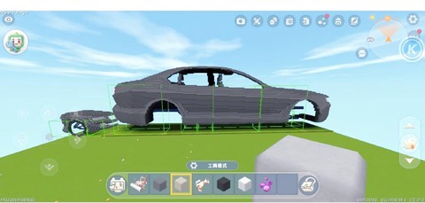 迷你世界怎么做可以开的车