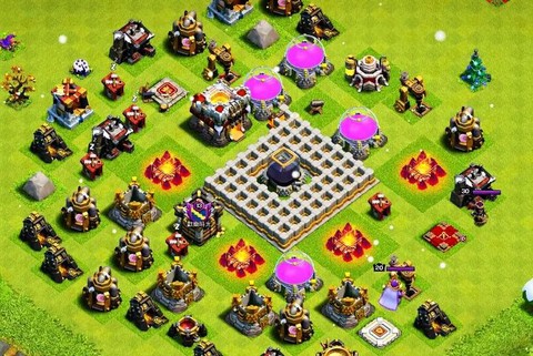 部落冲突电墙怎么没了