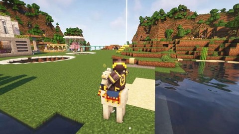 我的世界中怎么骑羊驼[图2]