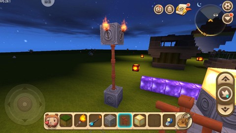 迷你世界路灯怎么亮