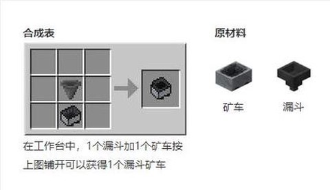 我的世界矿车怎么做